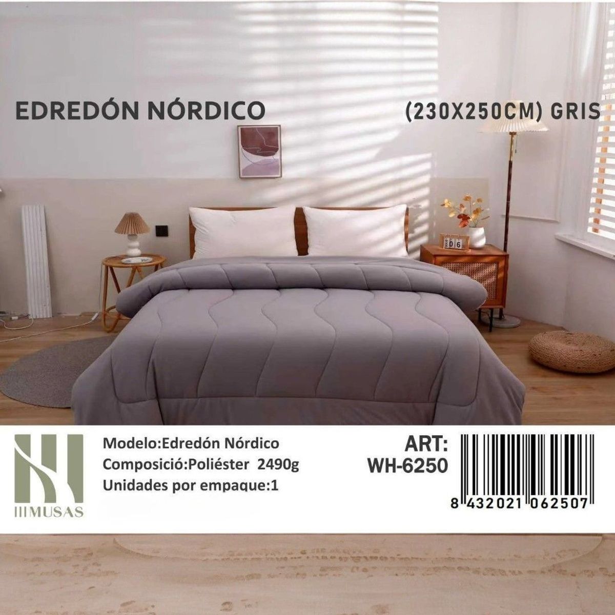 GENERICO - Plumon Nordico De Seda 2 KING