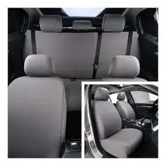 GENERICO - Cubreasiento Liso De Auto 3 Piezas