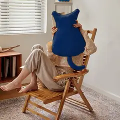 GENERICO - Cojin de Peluche Gatitos Almohada Decorativa