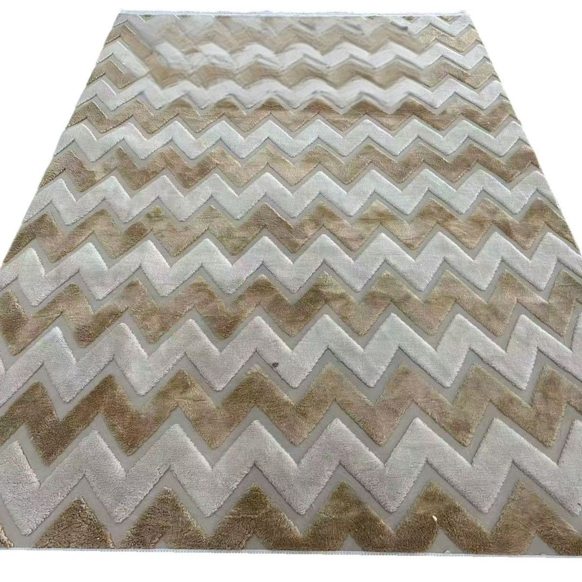 GENERICO - Alfombra Jacquard Bicolor 200x240Cm