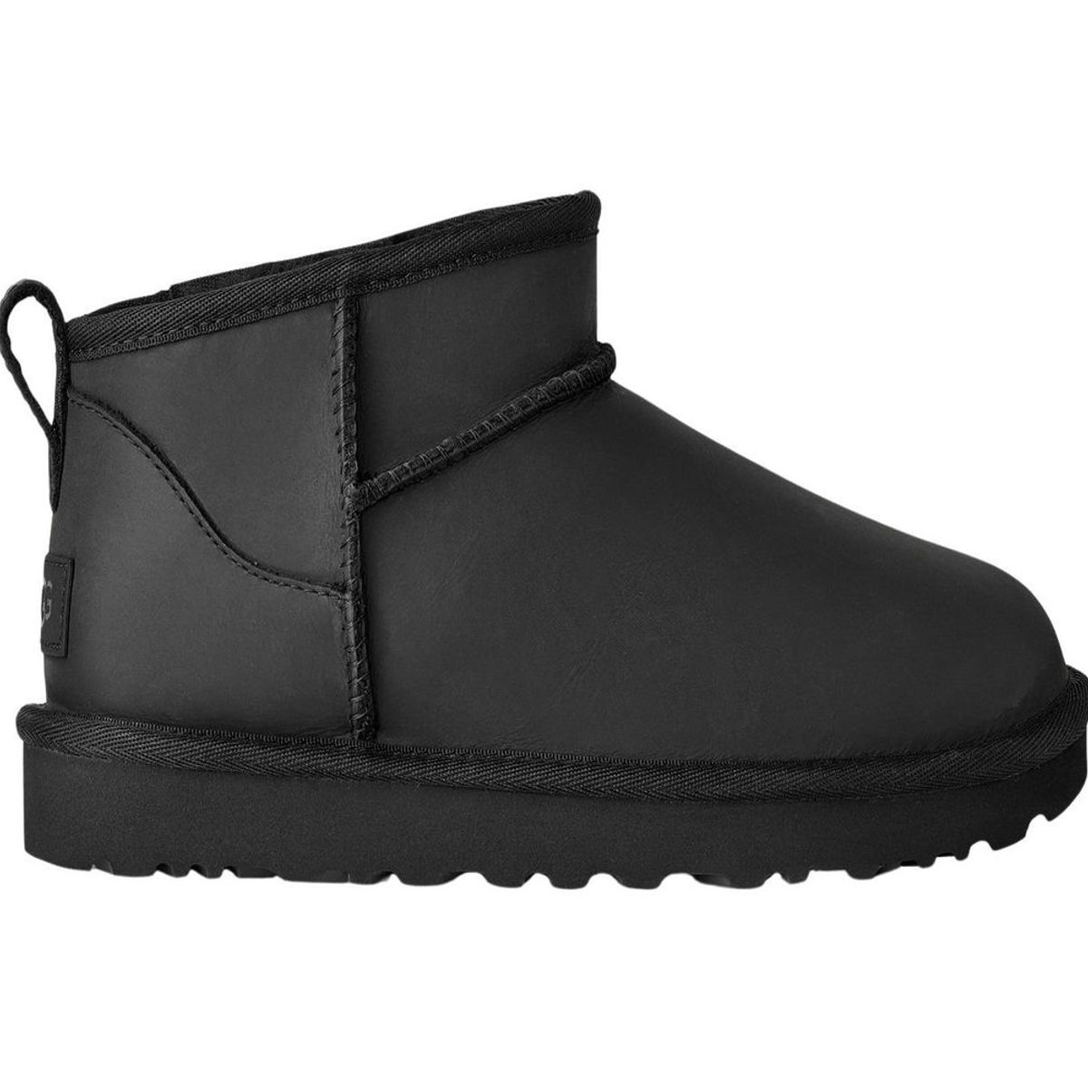 UGG - Botas Mujer Ugg Classic Ultra Mini Lthr Negro