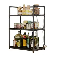 GENERICO - Organizador Rack Cocina 3 Niveles Especias Multifuncional