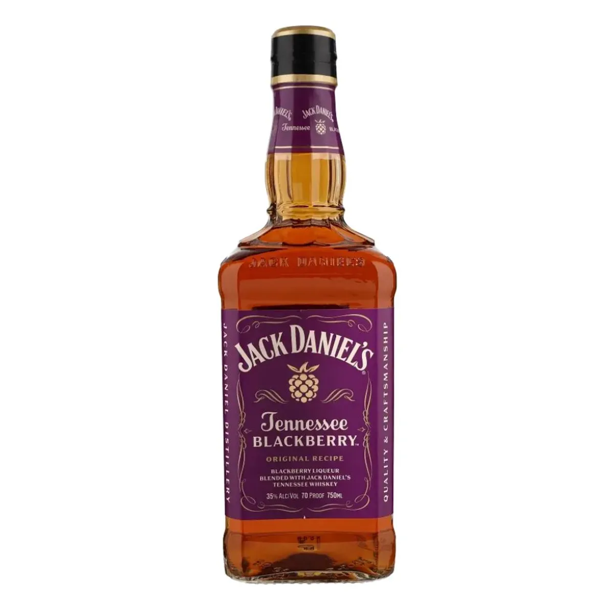 JACK DANIELS - Whiskey Jack Daniel's Tennessee Blackberry 35° 750cc