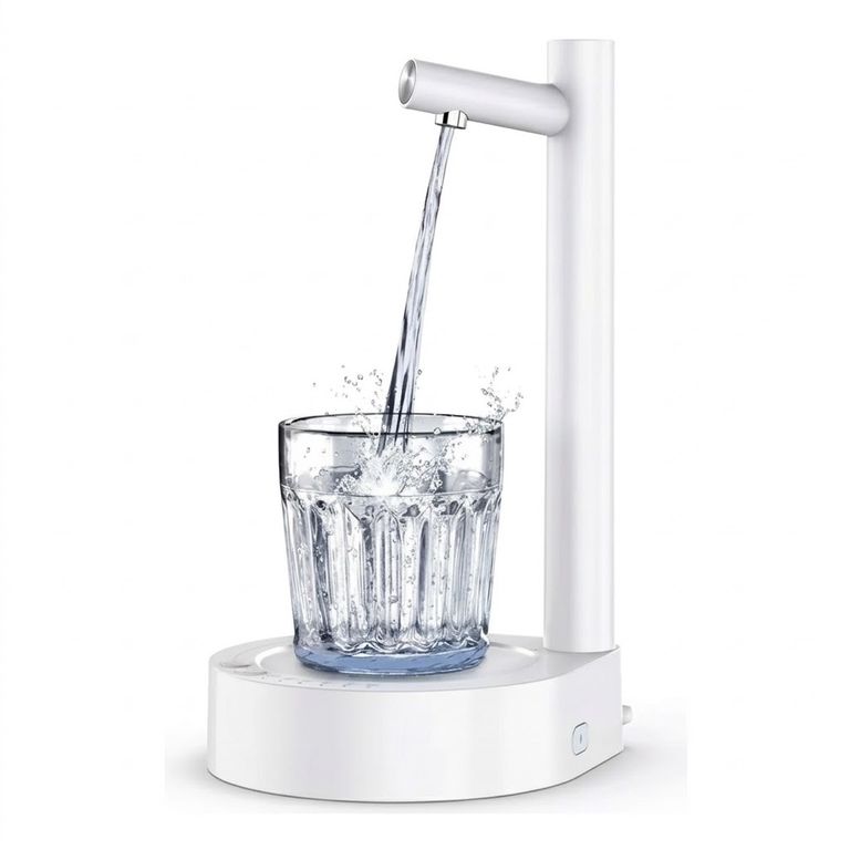 GENERICO Dispensador De Agua Inteligente Recargable Usb Smart Blanco