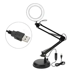 GENERICO - Lampara De Escritorio Mesa Articulada Led Usb Manicure