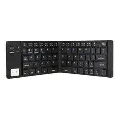 GENERICO - Mini Teclado Inalambrico Plegable Portatil Bluetooth