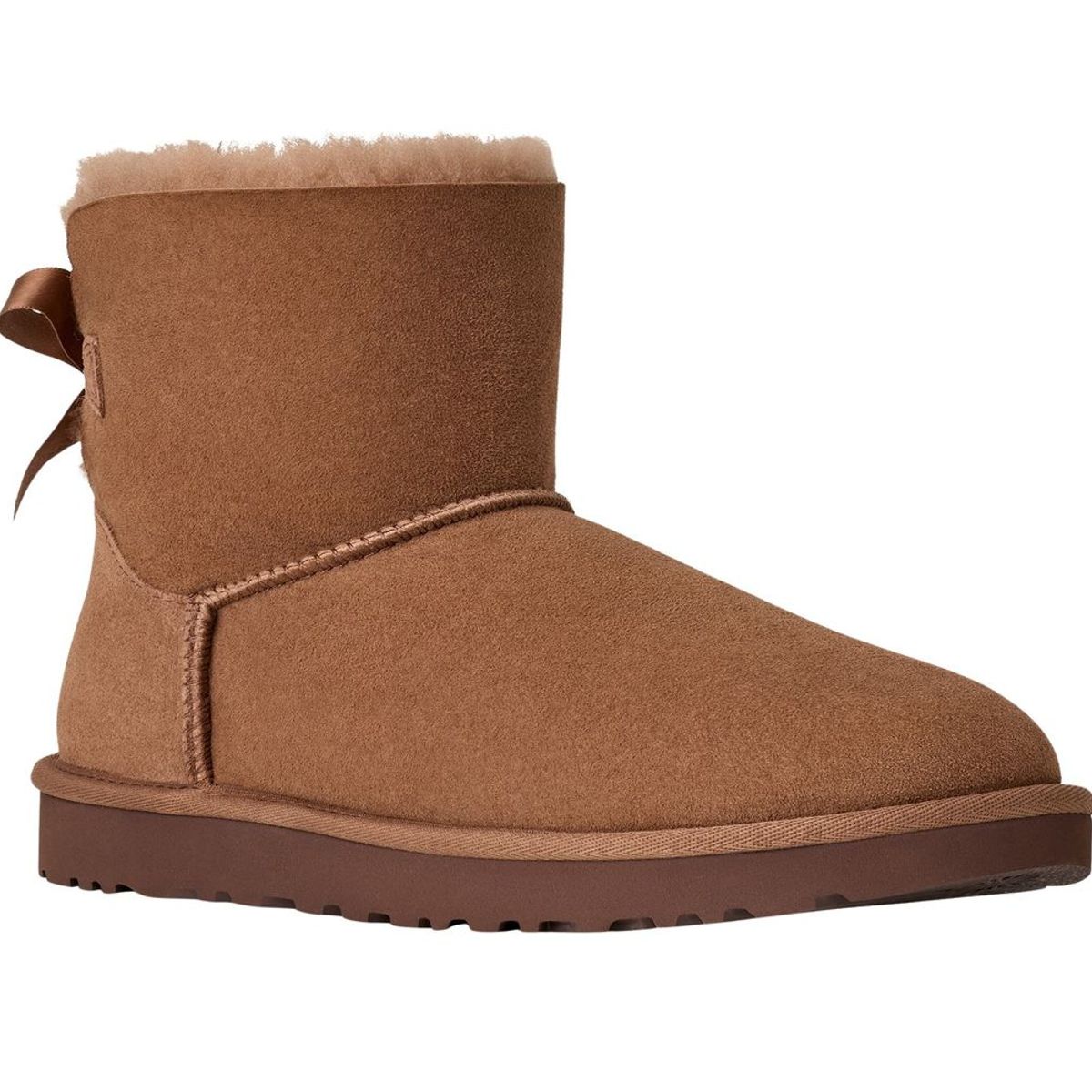 UGG - Botas Mujer Ugg Mini Bailey Bow Ii Café