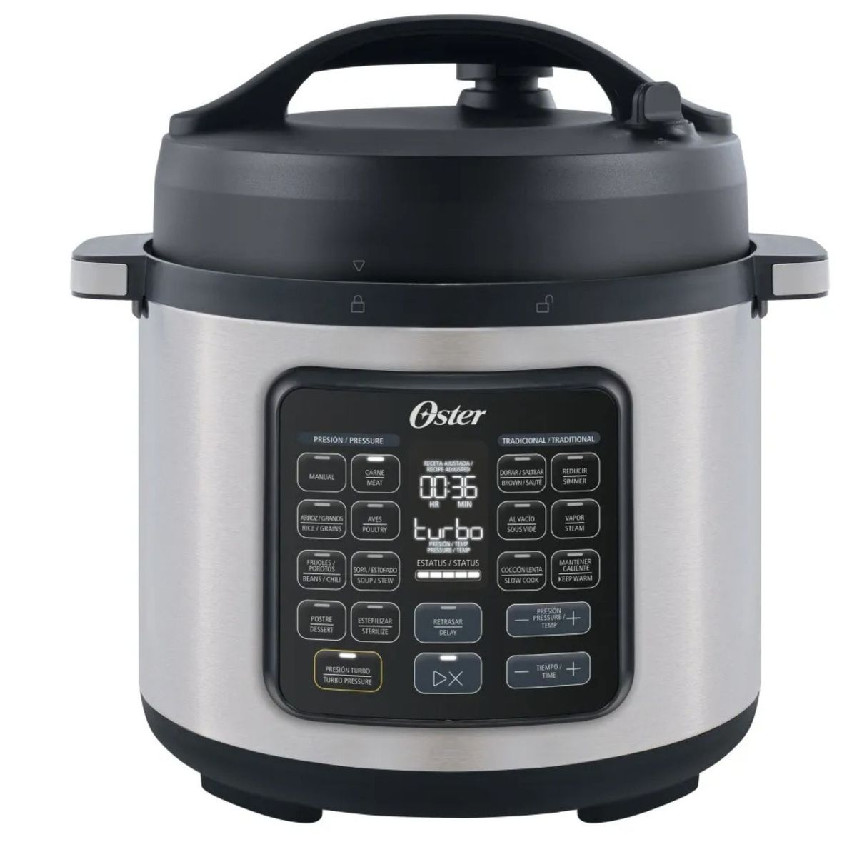 OSTER - Multiolla turbo Oster®, 5.7 litros de capacidad DiamondForce CKSTPCECT57DF 1400W