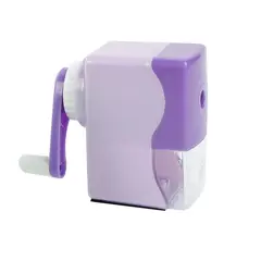 HOMEWELL - Sacapuntas Morado con Manivela
