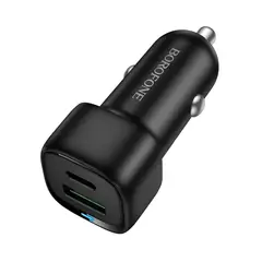 BOROFONE - Cargador Auto Z34B 38W USB-C PD + USB-A