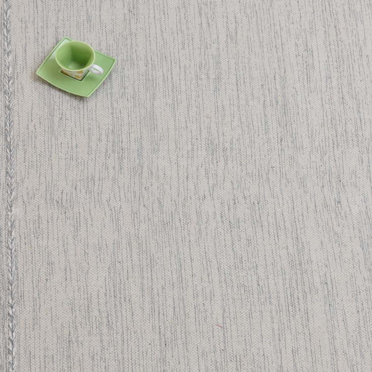 DECOGHAR - Alfombra Kilim Rustic Nomad Lt Gris 120 X 180 mts