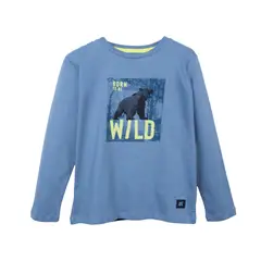 PILLIN - Polera Gris Niño PVD637-26GRI
