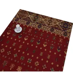 DECOGHAR - Alfombra Jacquard Vintage Burdeo 150 X 240 mts