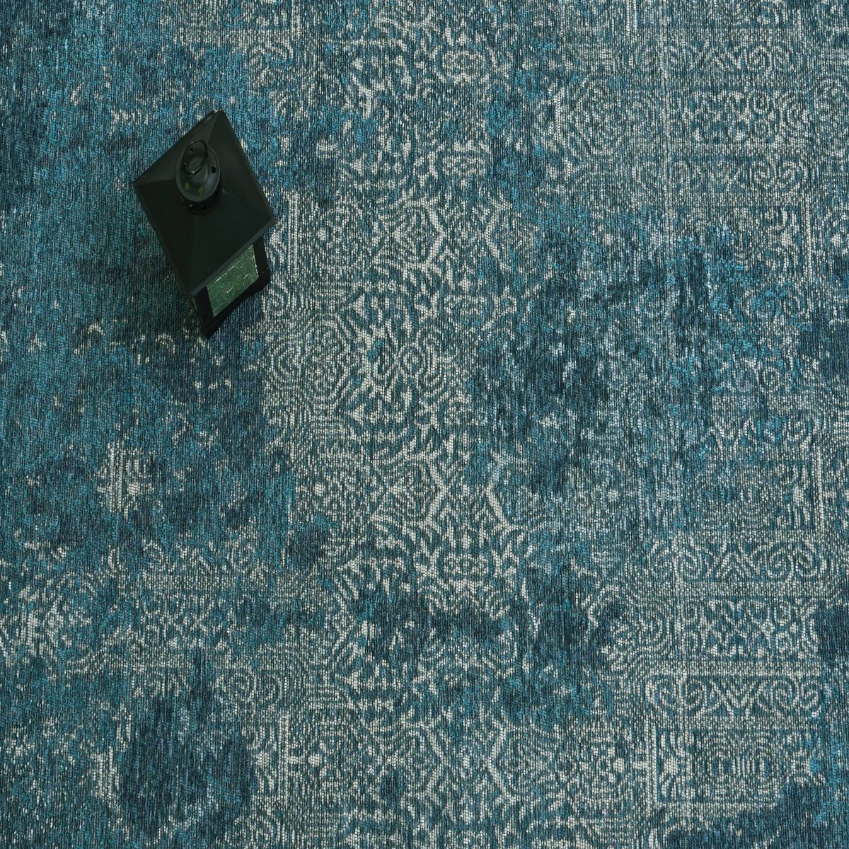 DECOGHAR - Alfombra Jacquard Vintage Azul 280 X 365 mts