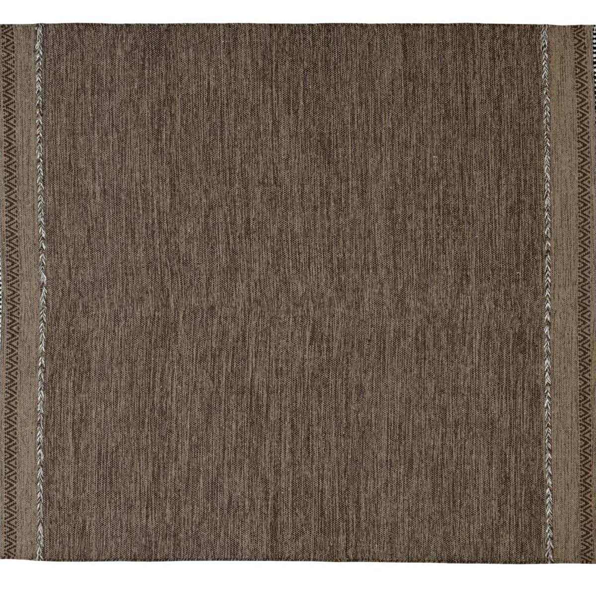 DECOGHAR - Alfombra Kilim Rustic Nomad Antideslizante Marrón 180 X 280 mts