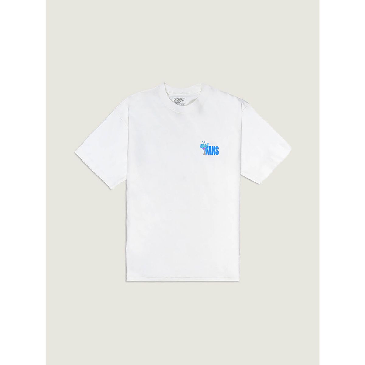 VANS - Polera MC Hombre Bar Hopper Tee Blanco VANS