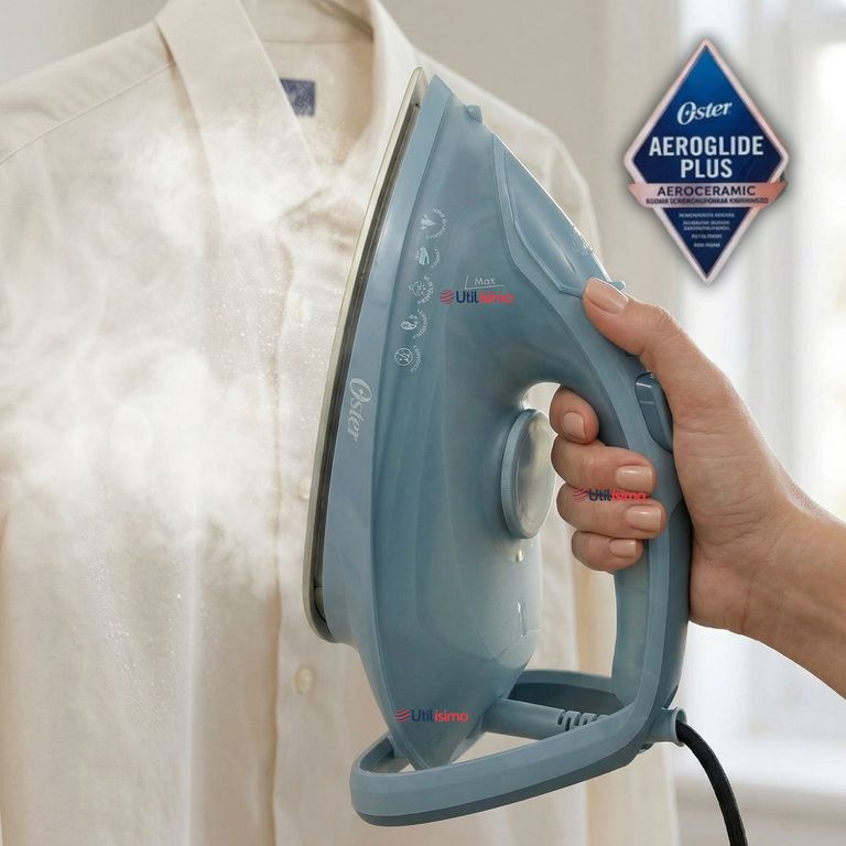 OSTER Plancha de vapor Oster® AeroGlide Plus S7400 Verde claro GCSTAC7402