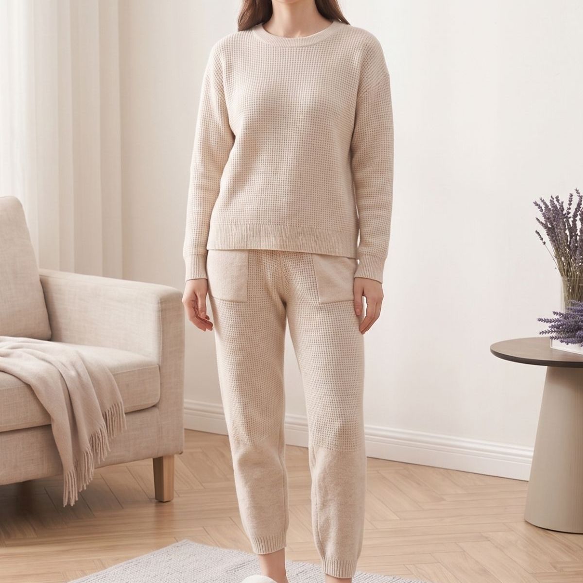 LOOK SHOP - Pantuflas Mujer Invierno Chiporro Peluche. Plataforma 503