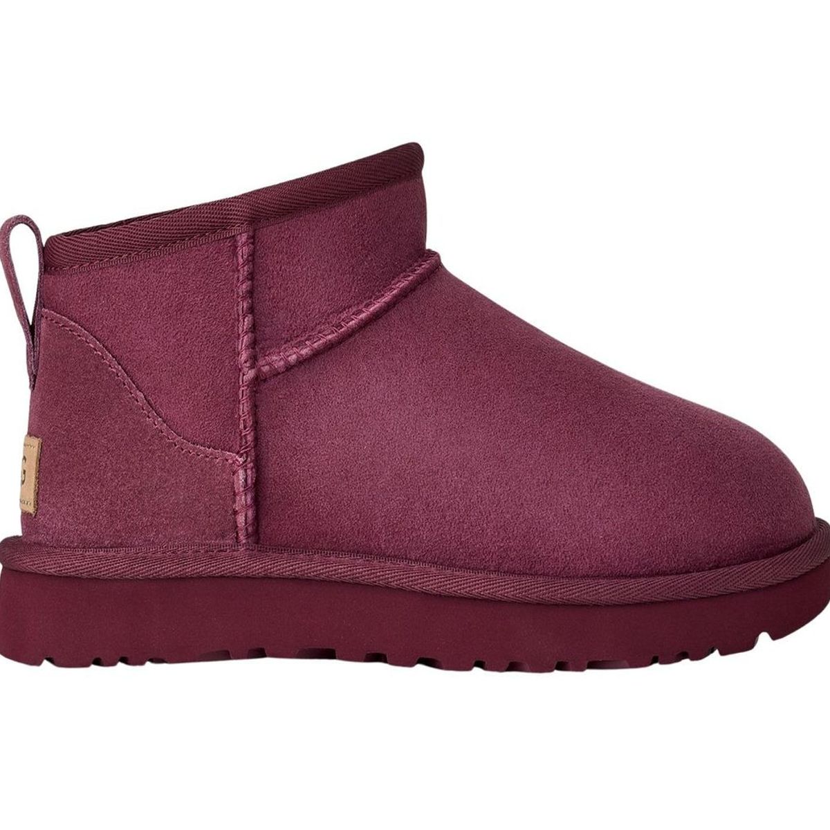 UGG - Botas Mujer Ugg Classic Ultra Mini Burdeo