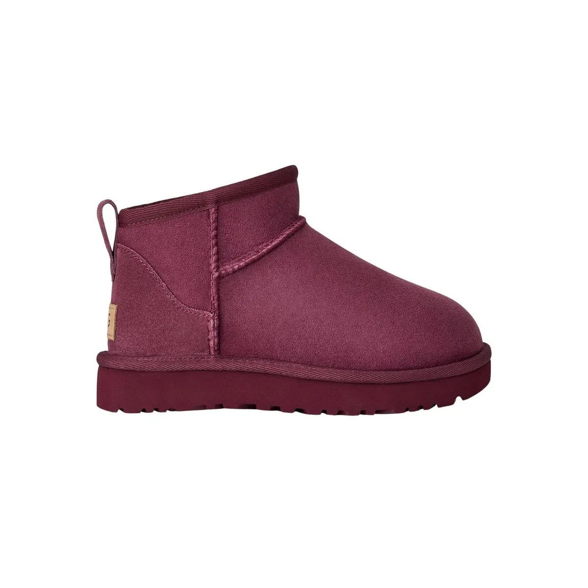 UGG - Botas Mujer Ugg Classic Ultra Mini Burdeo
