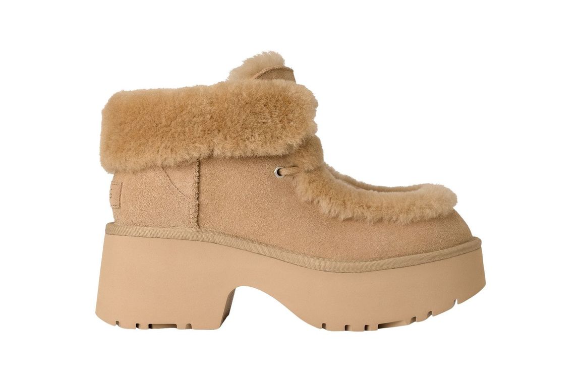 Botas Mujer Esmee Lace Up Beige