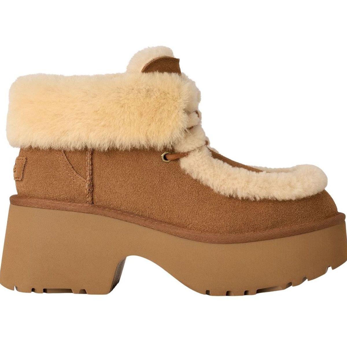 UGG - Botas Mujer Ugg Esmee Lace Up Café