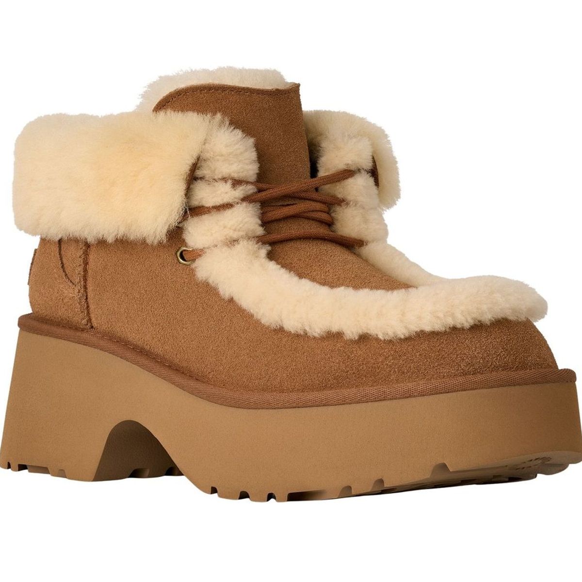 UGG - Botas Mujer Ugg Esmee Lace Up Café