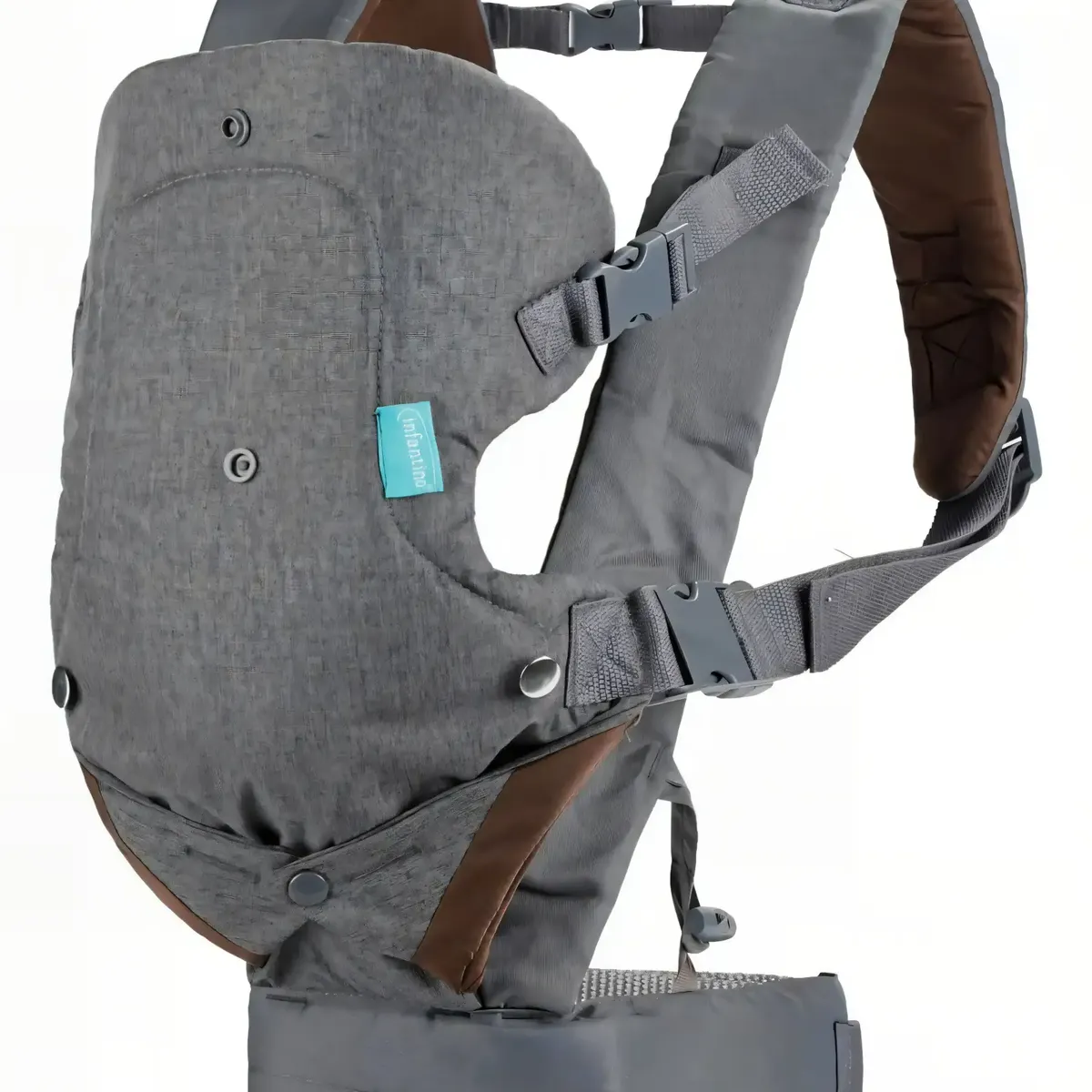 GENERICO - PORTABEBÉ ERGONOMICO 4 EN 1 COLOR GRIS