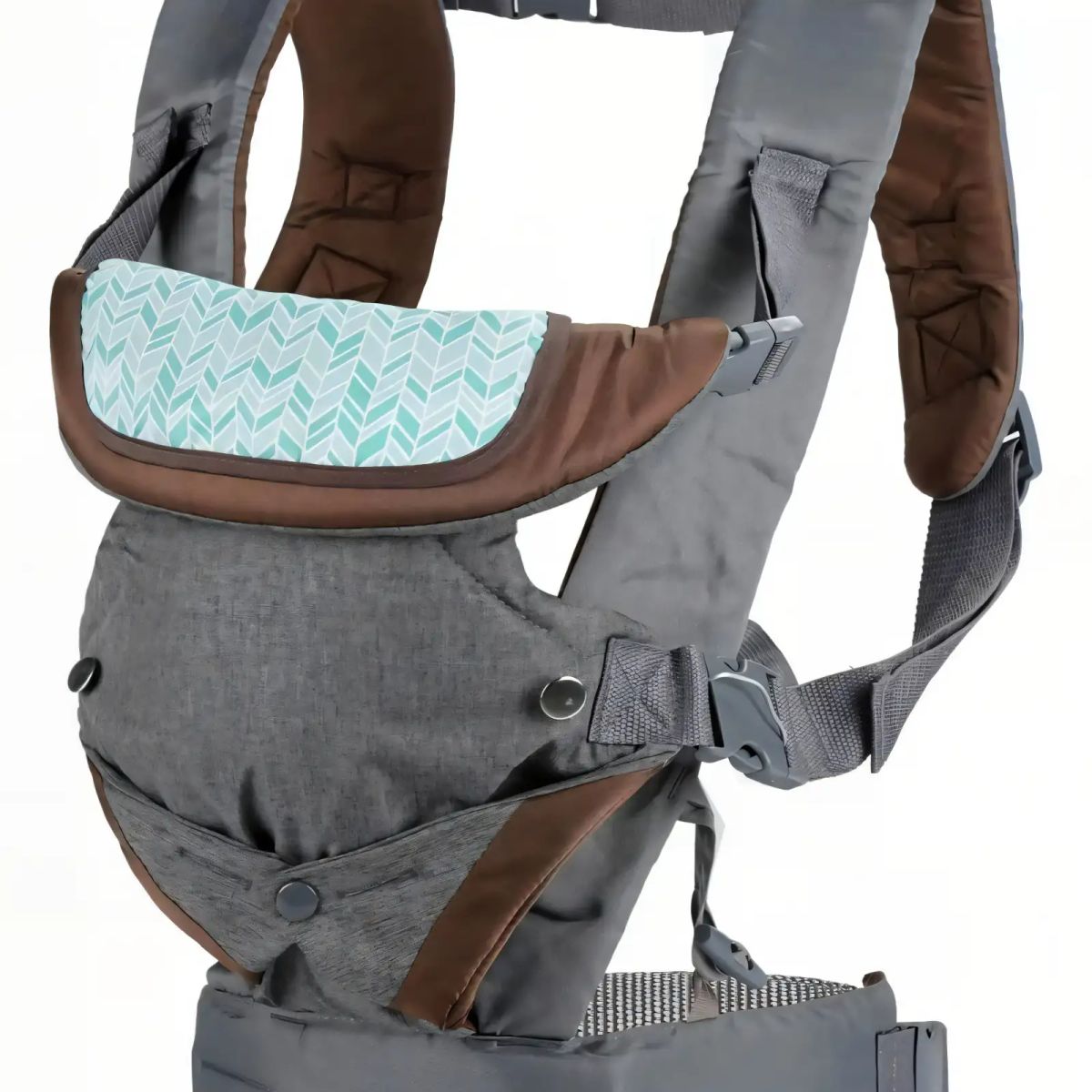 GENERICO - PORTABEBÉ ERGONOMICO 4 EN 1 COLOR GRIS