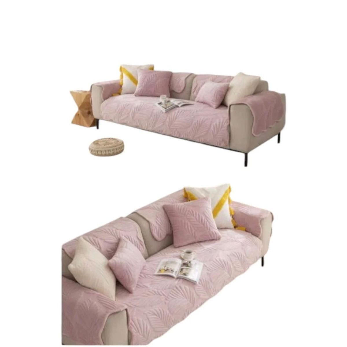 GENERICO - Fundas Mat Sofa 3 Cuerpos 5 Piezas
