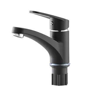DUSCHY - Monomando Lavamanos ABS Eko Plus Matte Black