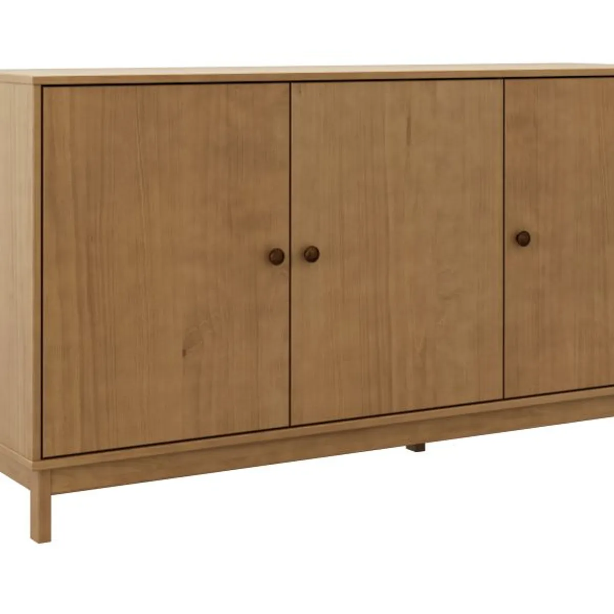 ROCA - Buffet 3 Puertas + 3 Cajones Essencia Nogal 80 x160 x47