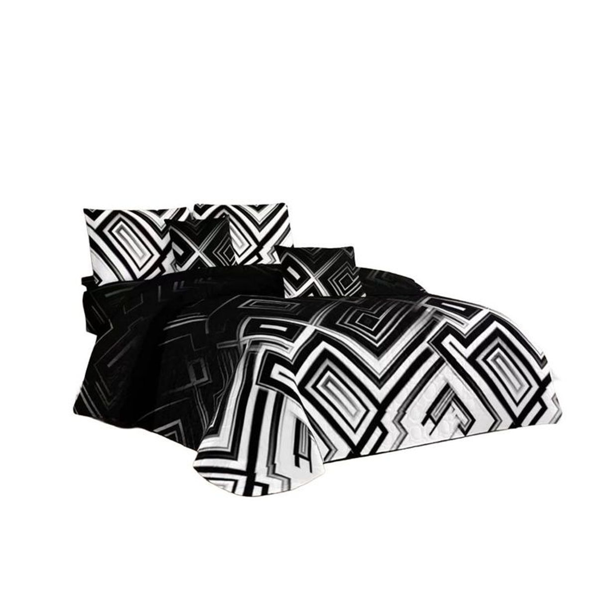 GENERICO - Cubrecama Quilt De Verano Tf Con Diseño 2 Plazas