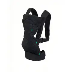 GENERICO - ARNÉS DE TRANSPORTE PARA BEBÉ ERGONOMICO 4 EN 1 COLOR NEGRO