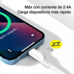 YESIDO - Cable Usb A Tipo C Ca-105 Reforzado 2.4a 1,2 MT