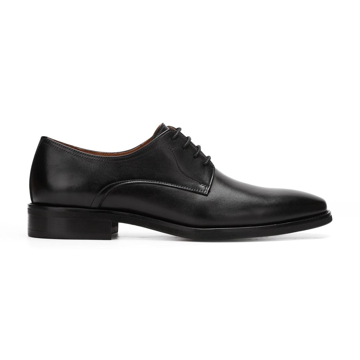 CARDINALE - Zapatos Hombre Cordones Cuero Granier-0-86 Negro