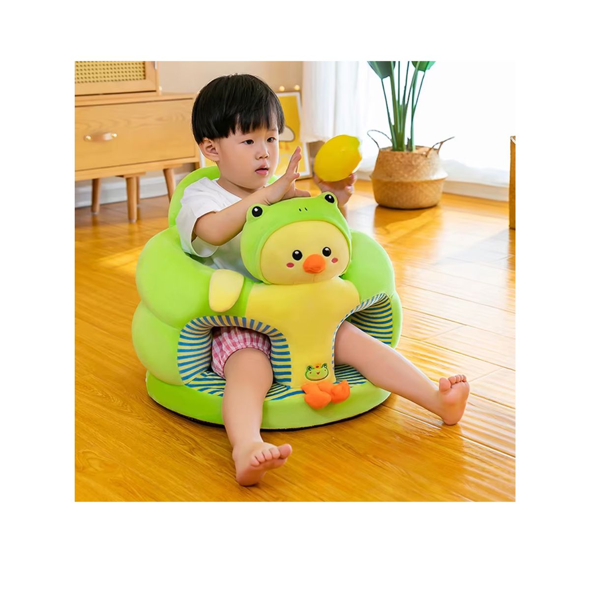 OEM - COJIN ASIENTO DE APOYO PARA BEBE POLLITO