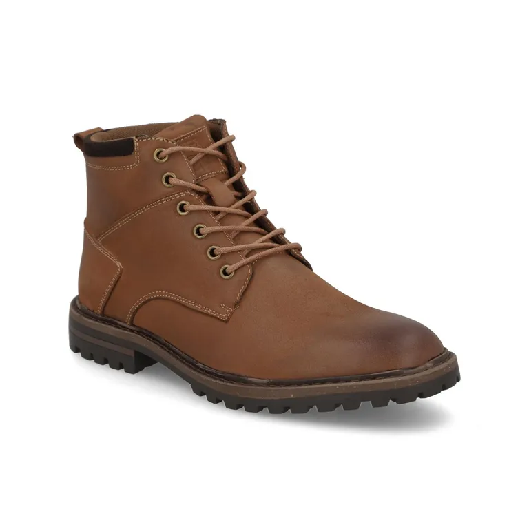 Botines Hombre Cuero Andorra Brandy