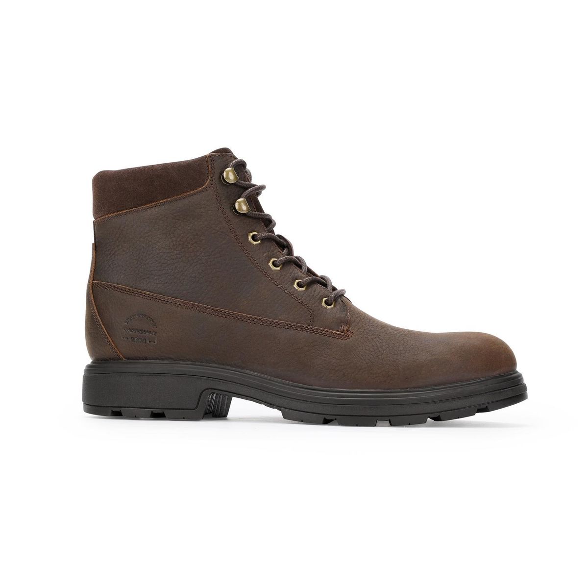 CARDINALE - Botines Hombre Cuero Romford-6-02 Café