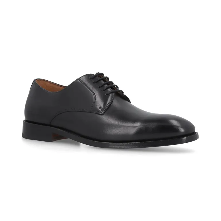 Zapatos Formal Hombre Suela Cuero Sheffield Negro