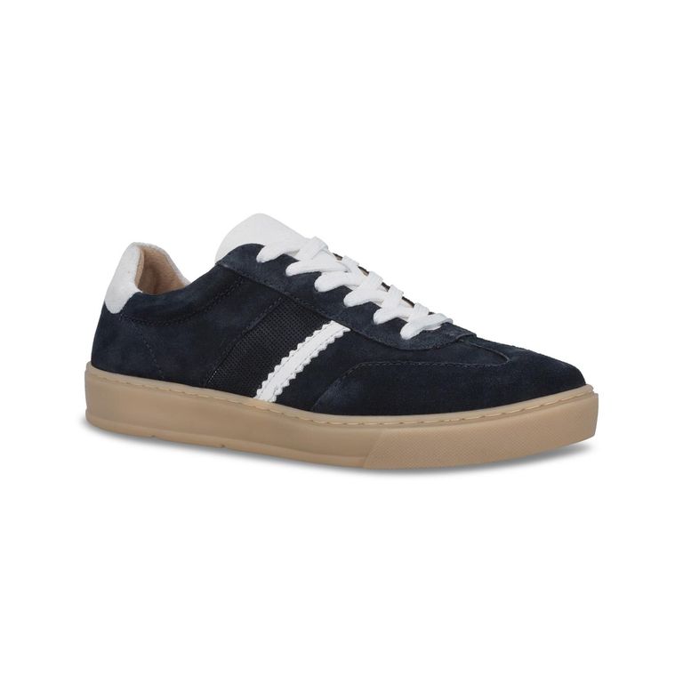 Zapatillas Urbanas Hombre Cuero Gregory Azul
