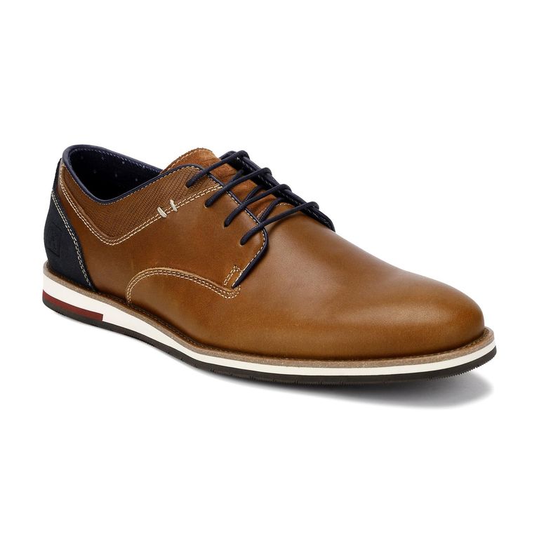 Zapatos Hombre Cuero Shelford-0-04 Brandy