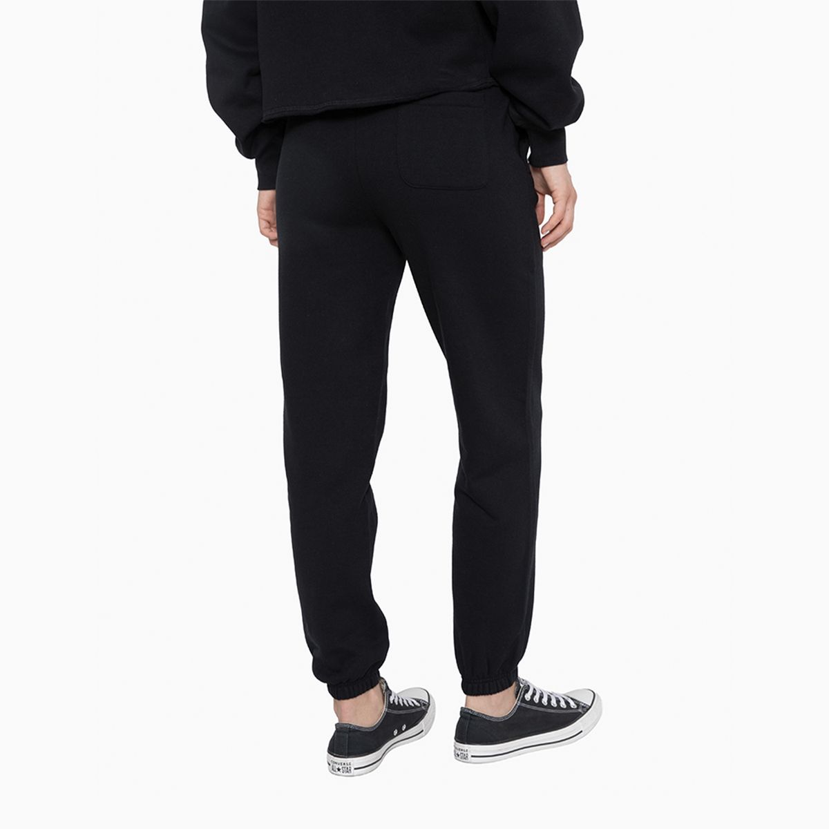 CONVERSE - Pantalón Converse Basic Mujer Negro