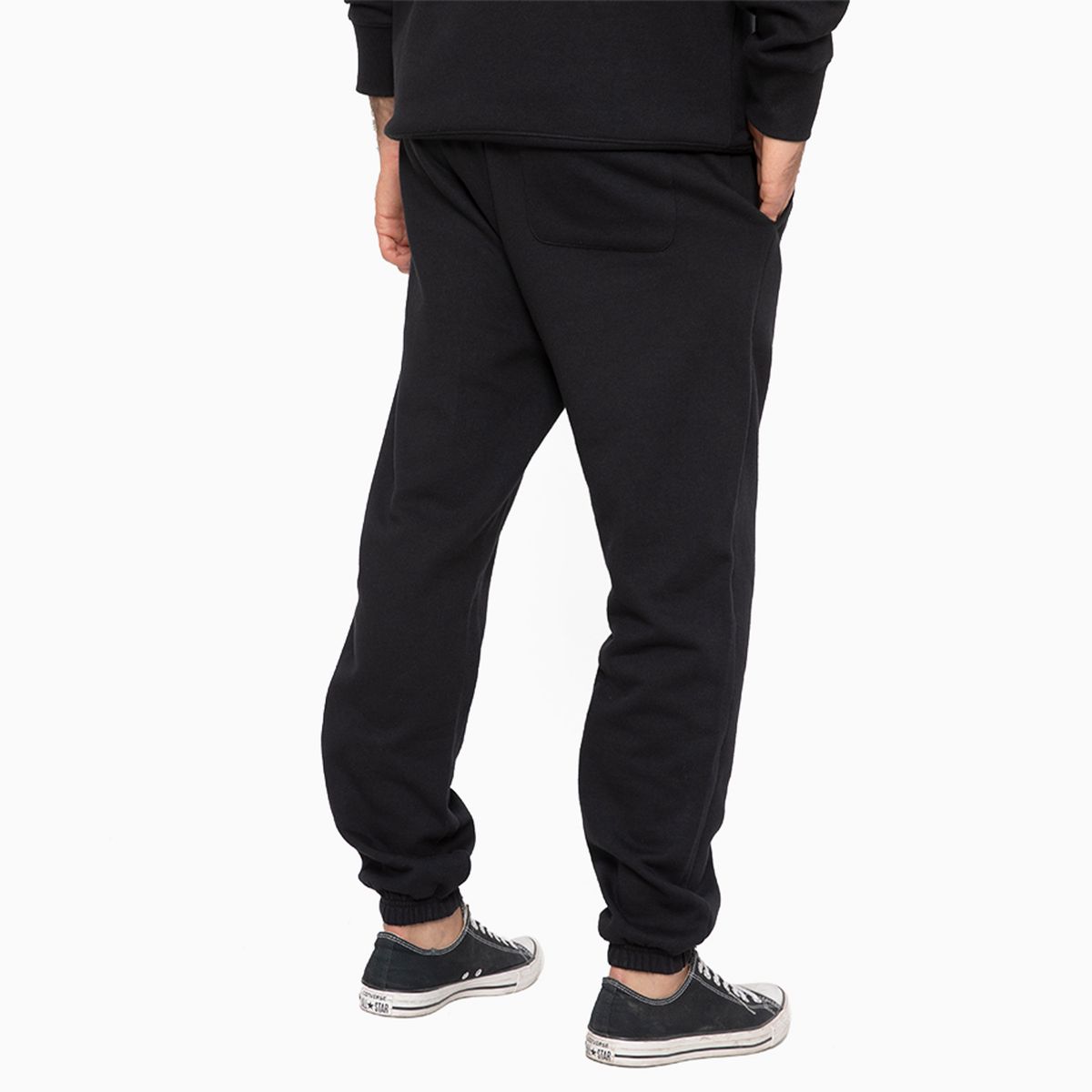 CONVERSE - Pantalón Converse Basic Hombre Negro