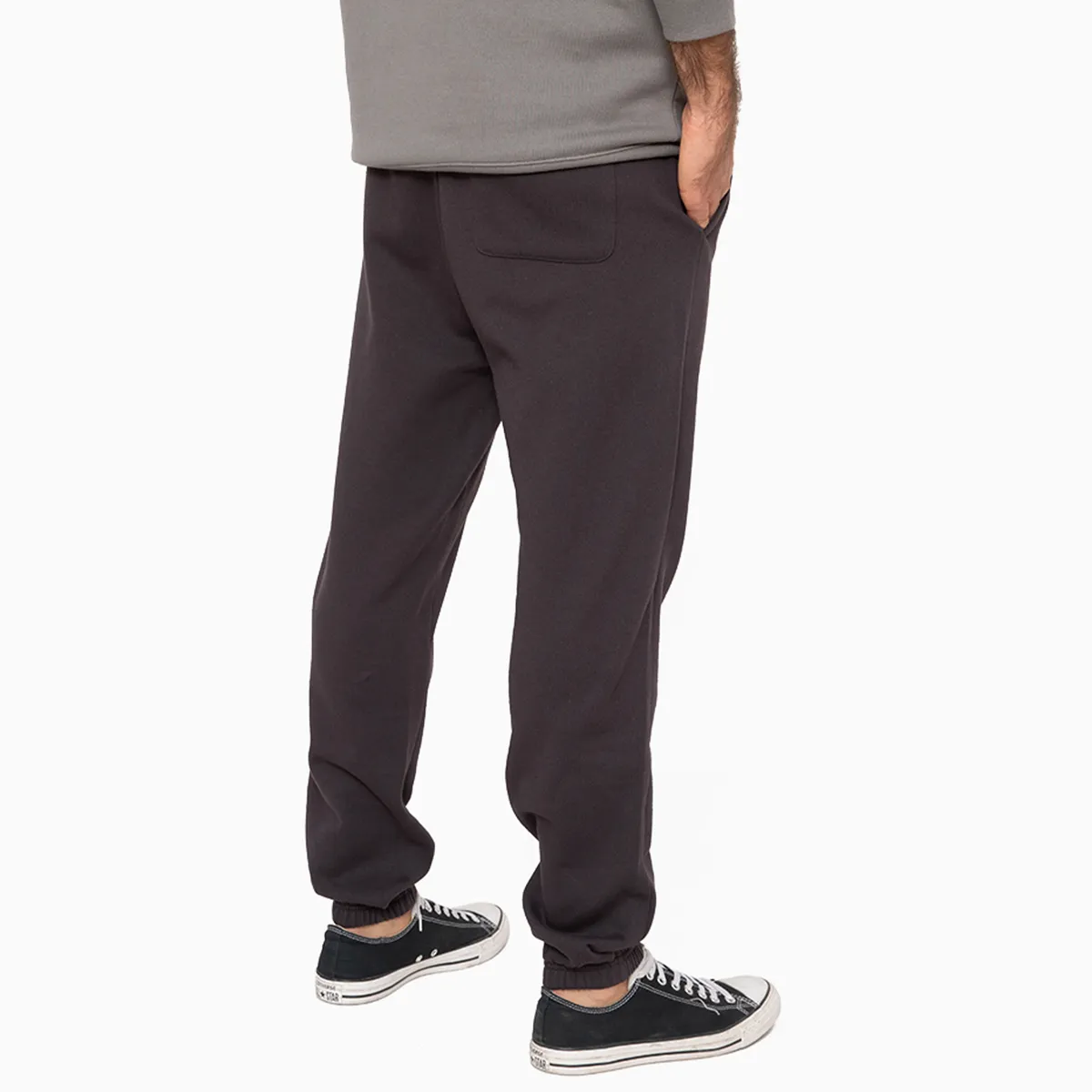 CONVERSE - Pantalón Converse Basic Hombre Gris