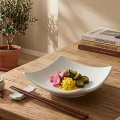 BRIC - Set De 4 Platos De Porcelana 11.5x11.5 Cm