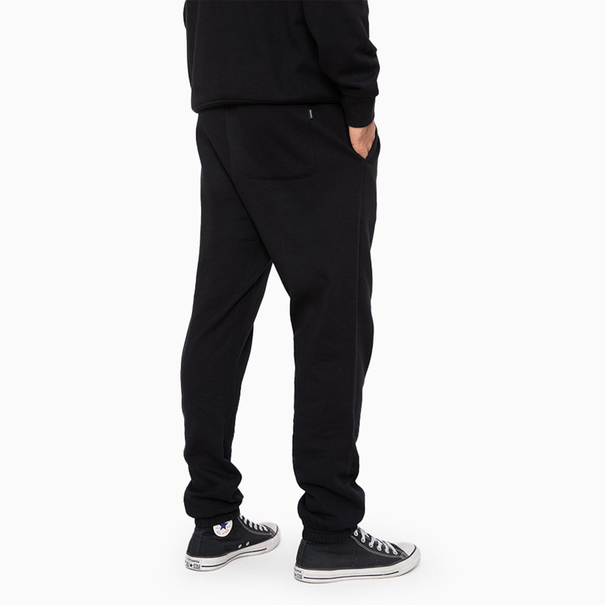 CONVERSE - Pantalón Converse Basic Hombre Negro