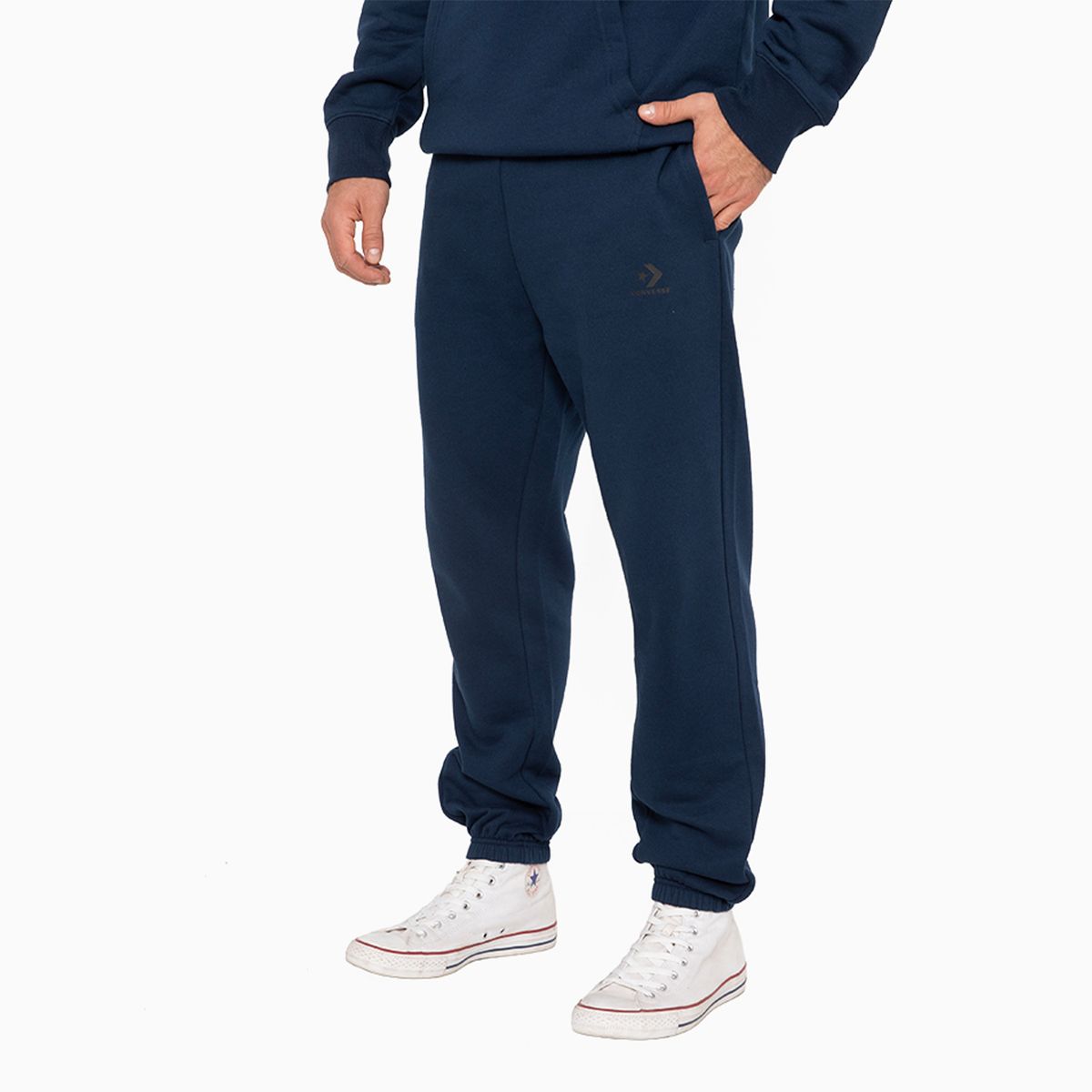 CONVERSE - Pantalón Converse Basic Hombre Azul