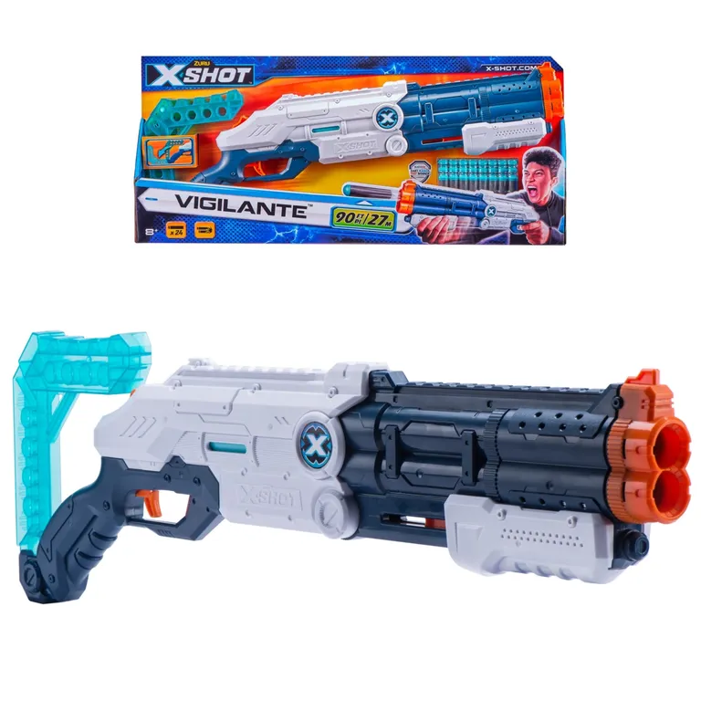 Lanzador Vigilante Con 24 Dardos