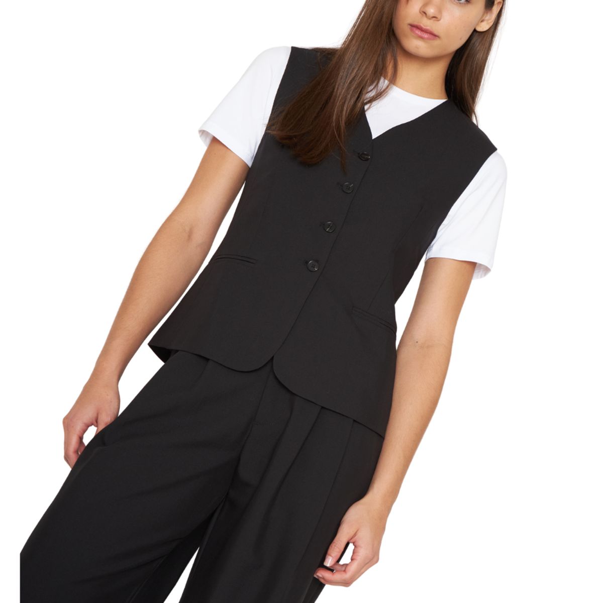 JACINTA TIENDA - Vest Alex negro Jacinta Tienda